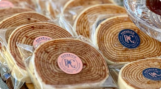 Fatia de Bolo de rolo 50g